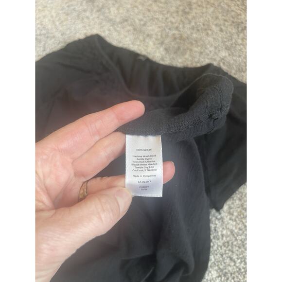 Talbots Women’s Blouse Lot Of 2 White Black Size Large Petite - Picture 12 of 12